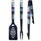 N. Carolina Tar Heels 3 pc Color BBQ Tool Set - Siskiyou Buckle - Flyclothing LLC