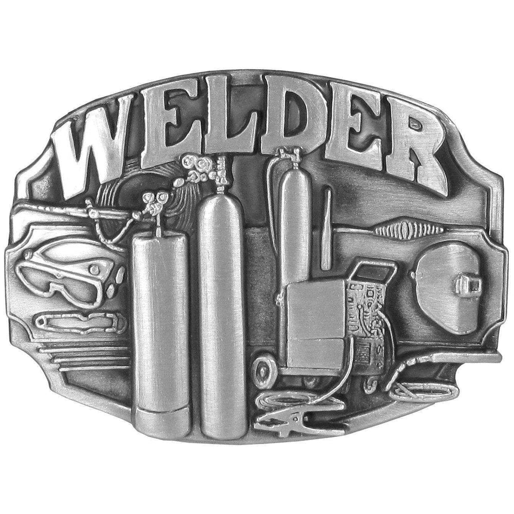 Welder Tools Antiqued Belt Buckle - Siskiyou Buckle - Flyclothing LLC