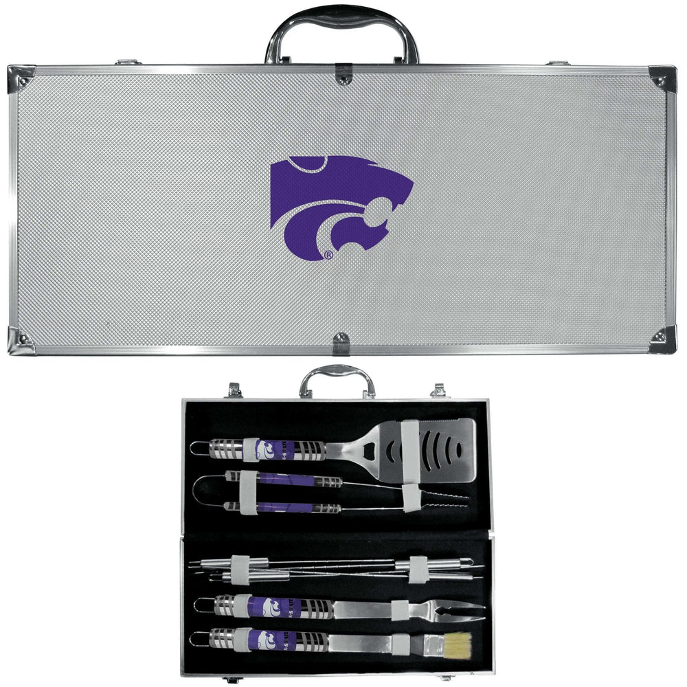 Kansas St. Wildcats 8 pc Tailgater BBQ Set - Siskiyou Buckle - Flyclothing LLC