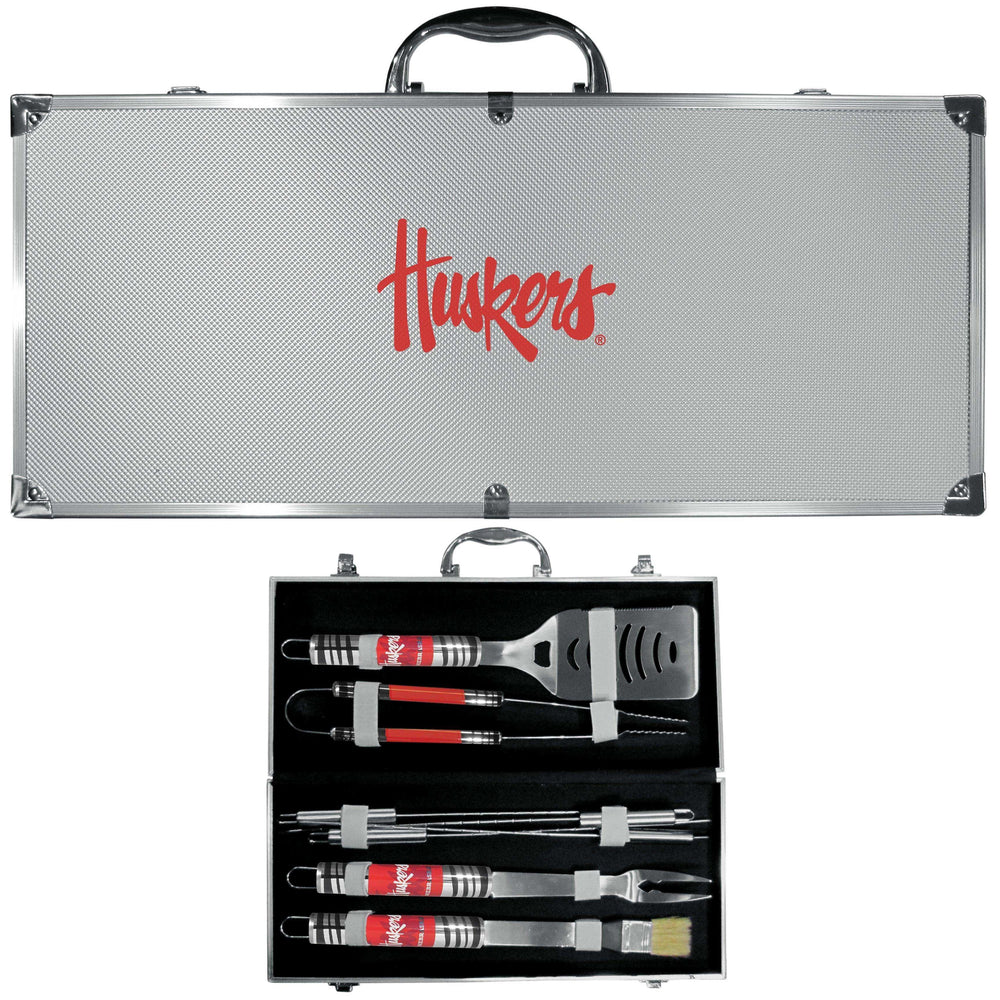 Nebraska Cornhuskers 8 pc Tailgater BBQ Set - Siskiyou Buckle - Flyclothing LLC
