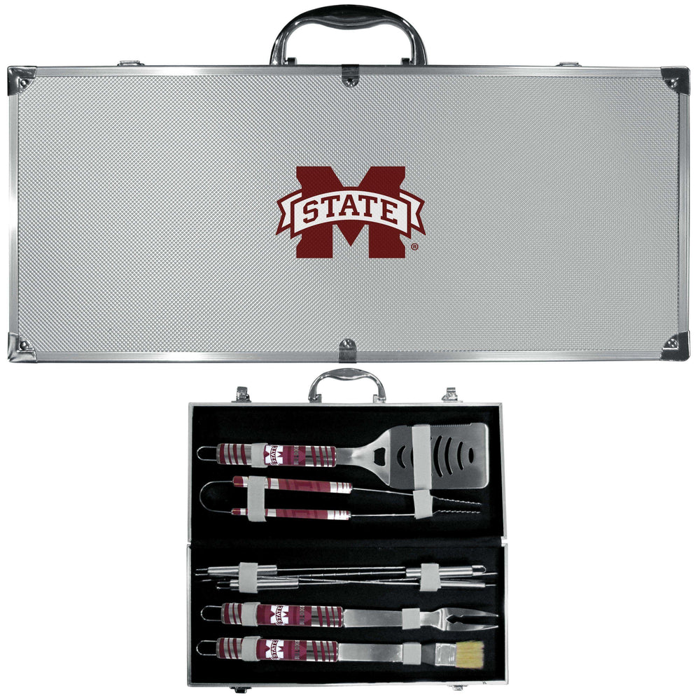 Mississippi St. Bulldogs 8 pc Tailgater BBQ Set - Siskiyou Buckle - Flyclothing LLC