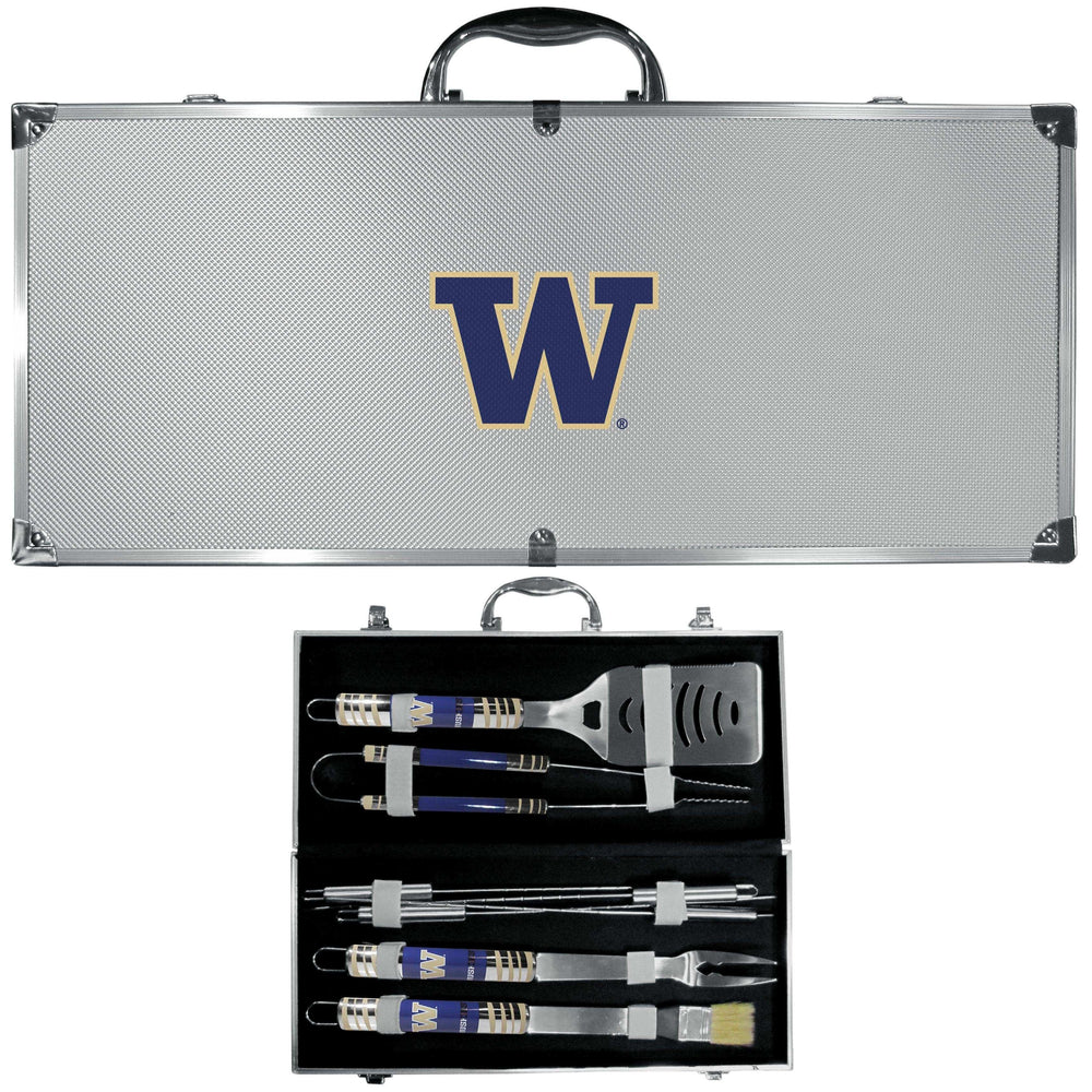 Washington Huskies 8 pc Tailgater BBQ Set - Siskiyou Buckle - Flyclothing LLC