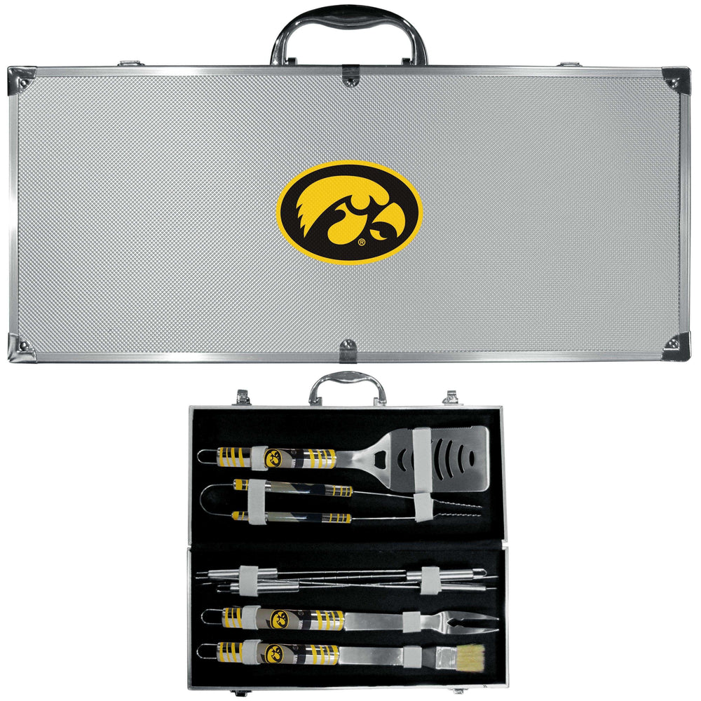 Iowa Hawkeyes 8 pc Tailgater BBQ Set - Siskiyou Buckle - Flyclothing LLC