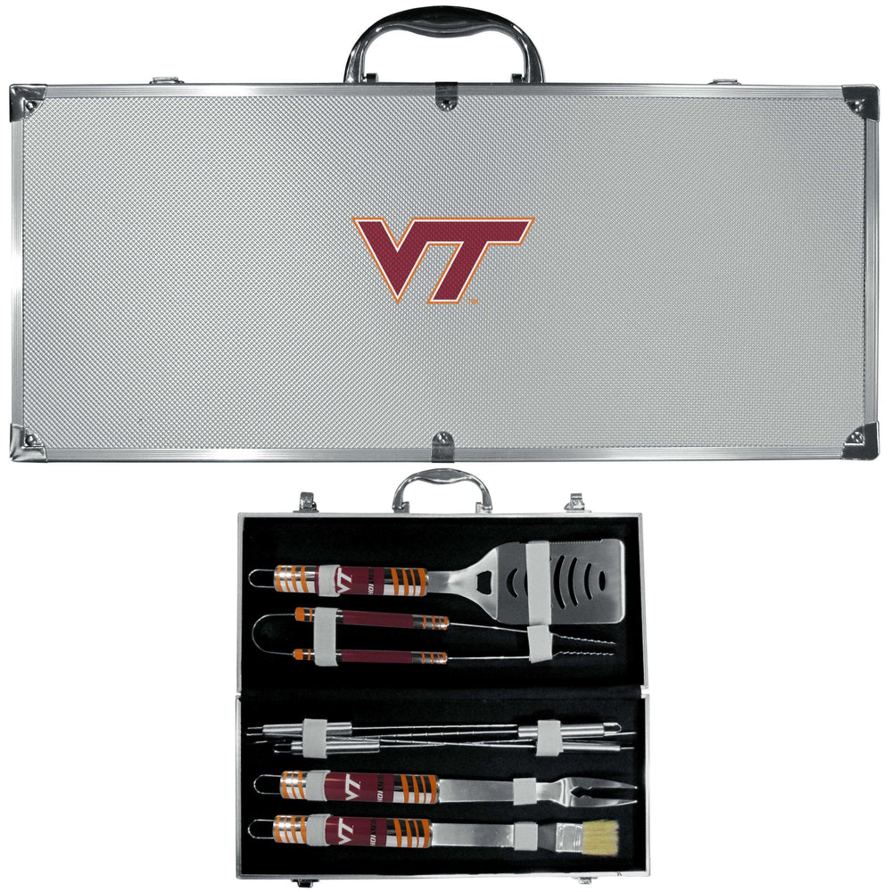 Virginia Tech Hokies 8 pc Tailgater BBQ Set - Siskiyou Buckle - Flyclothing LLC
