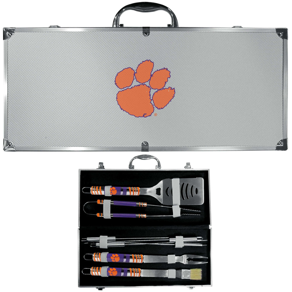 Clemson Tigers 8 pc Tailgater BBQ Set - Siskiyou Buckle - Flyclothing LLC
