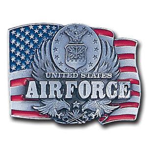 Air Force Enameled Belt Buckle - Flyclothing LLC