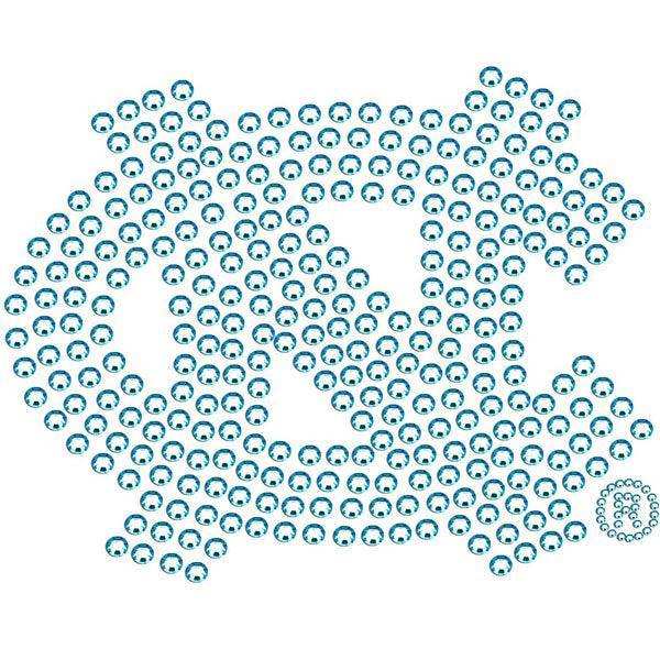 N. Carolina Tar Heels Bling Decal - Siskiyou Buckle - Flyclothing LLC
