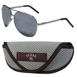 Texas A & M Aggies Aviator Sunglasses and Sports Case - Siskiyou Buckle - Flyclothing LLC