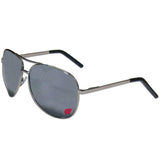 Wisconsin Badgers Aviator Sunglasses - Siskiyou Buckle - Flyclothing LLC