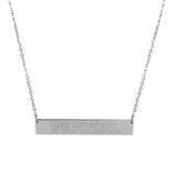 Michigan Wolverines Bar Necklace - Siskiyou Buckle - Flyclothing LLC