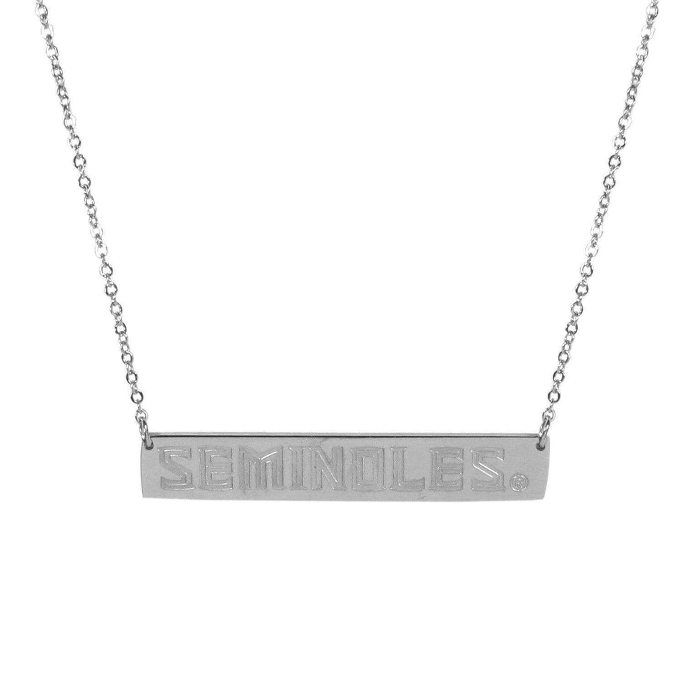 Florida St. Seminoles Bar Necklace - Siskiyou Buckle - Flyclothing LLC
