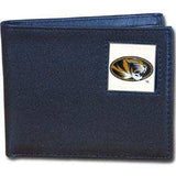 Missouri Tigers Leather Bi-fold Wallet Packaged in Gift Box - Siskiyou Buckle - Flyclothing LLC