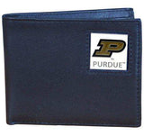 Purdue Boilermakers Leather Bi-fold Wallet - Siskiyou Buckle - Flyclothing LLC