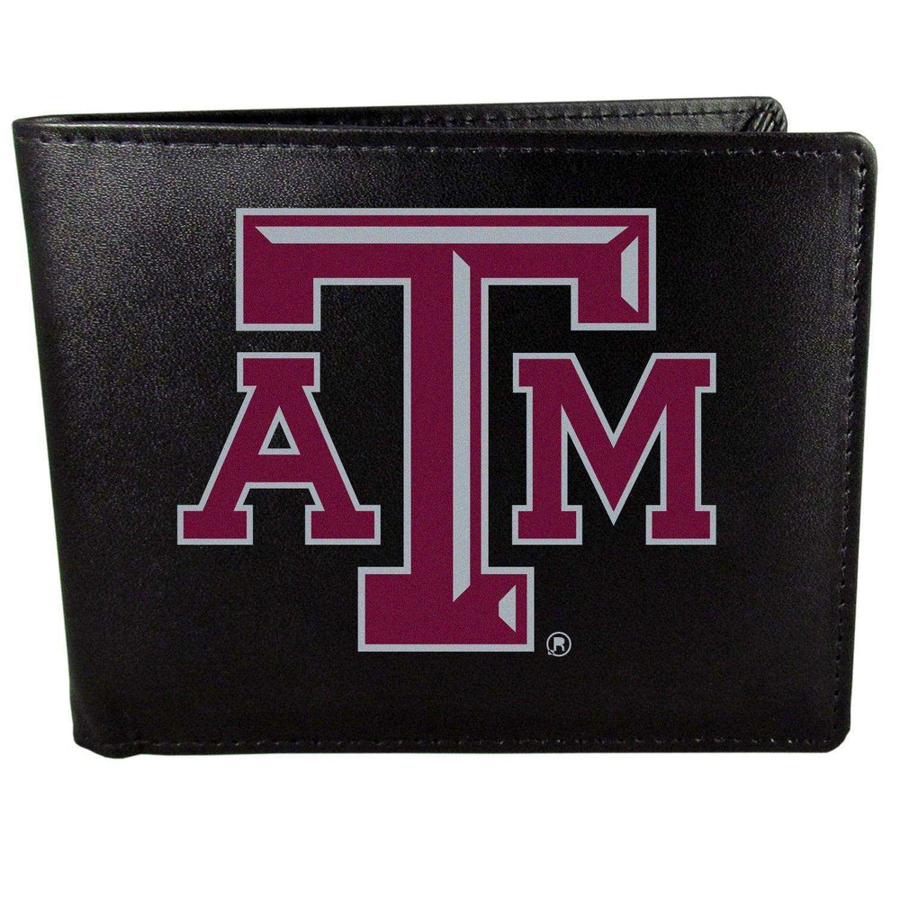 Texas A & M Aggies Bi-fold Wallet Large Logo - Siskiyou Buckle - Flyclothing LLC