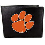 Clemson Tigers Bi-fold Wallet Large Logo - Siskiyou Buckle - Flyclothing LLC