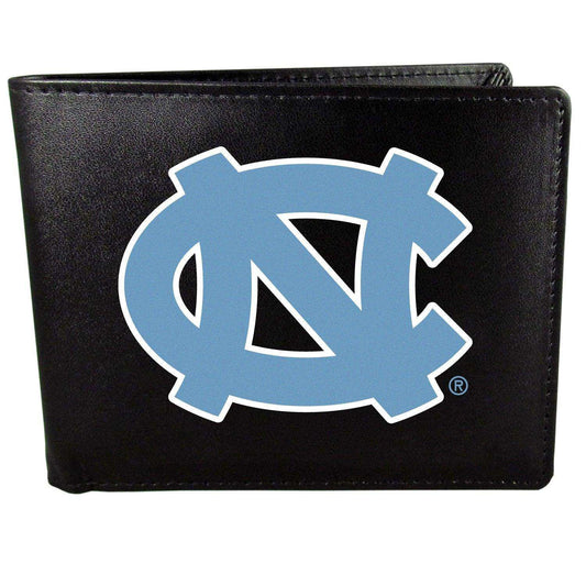 N. Carolina Tar Heels Bi-fold Wallet Large Logo - Siskiyou Buckle - Flyclothing LLC