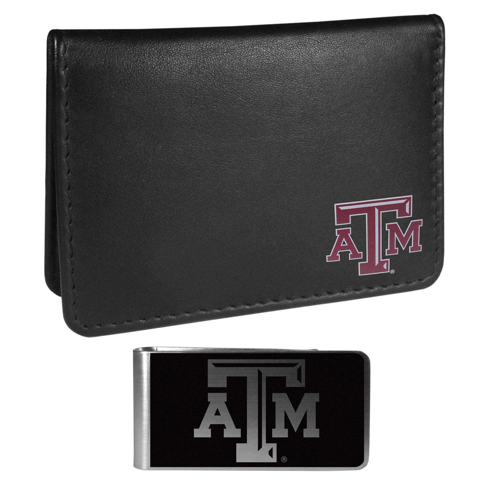 Texas A & M Aggies Weekend Bi-fold Wallet & Black Money Clip - Siskiyou Buckle - Flyclothing LLC