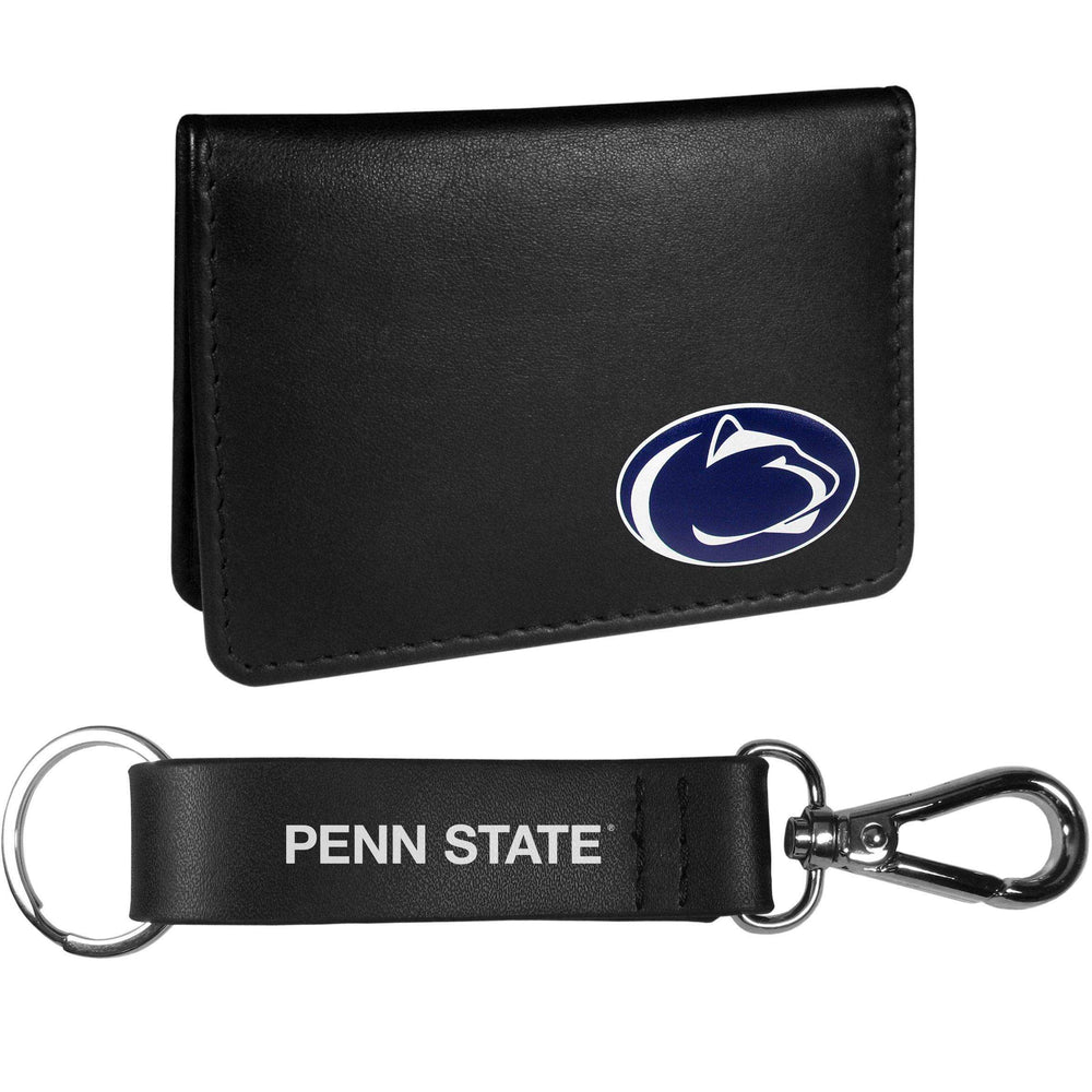 Penn St. Nittany Lions Weekend Bi-fold Wallet & Strap Key Chain - Siskiyou Buckle - Flyclothing LLC