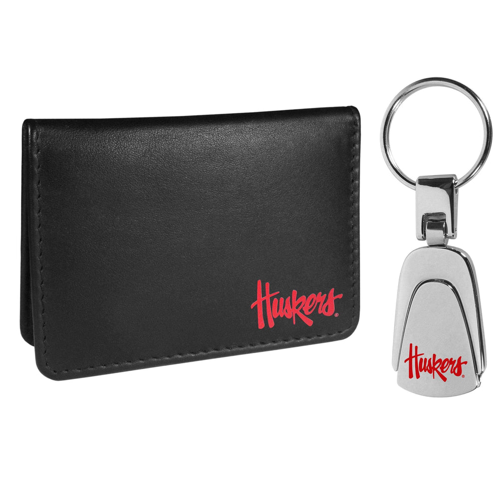 Nebraska Cornhuskers Weekend Bi-fold Wallet & Steel Key Chain - Siskiyou Buckle - Flyclothing LLC