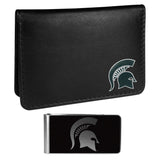 Michigan St. Spartans Weekend Bi-fold Wallet & Black Money Clip - Siskiyou Buckle - Flyclothing LLC