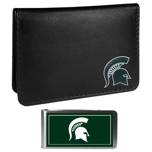Michigan St. Spartans Weekend Bi-fold Wallet & Color Money Clip - Siskiyou Buckle - Flyclothing LLC