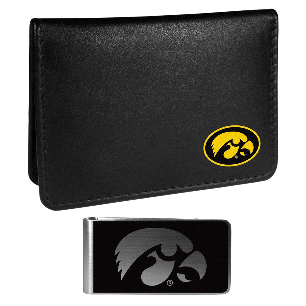 Iowa Hawkeyes Weekend Bi-fold Wallet & Black Money Clip - Siskiyou Buckle - Flyclothing LLC