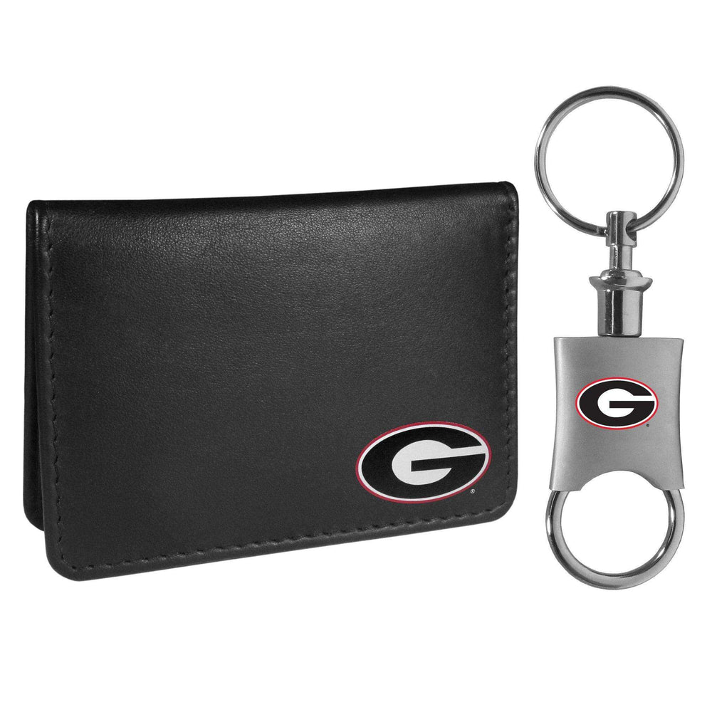 Georgia Bulldogs Weekend Bi-fold Wallet & Valet Key Chain - Siskiyou Buckle - Flyclothing LLC