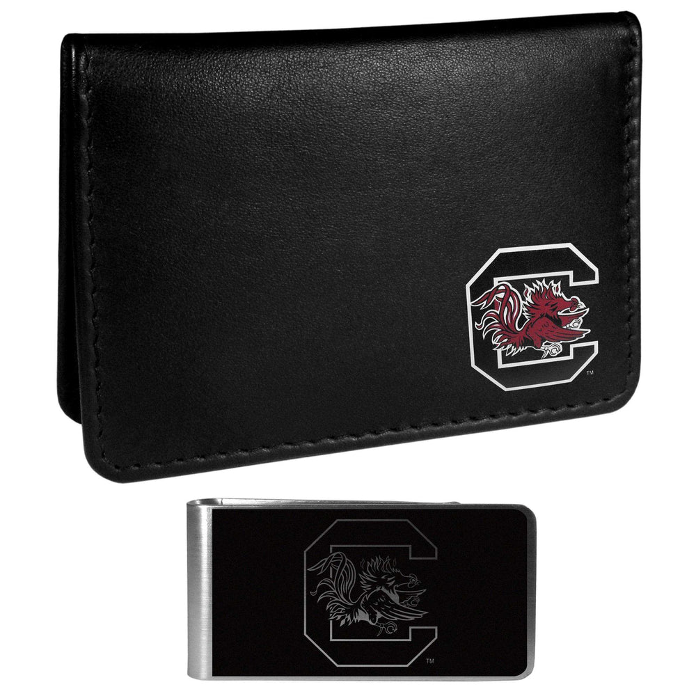 S. Carolina Gamecocks Weekend Bi-fold Wallet & Black Money Clip - Siskiyou Buckle - Flyclothing LLC