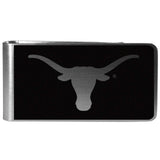 Texas Longhorns Black and Steel Money Clip - Siskiyou Buckle - Flyclothing LLC