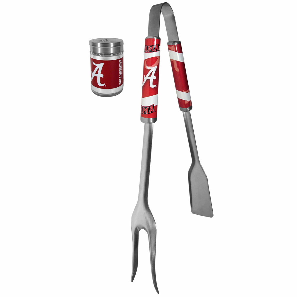 Alabama Crimson Tide 3 in 1 BBQ Tool and Salt & Pepper Shaker - Siskiyou Buckle - Flyclothing LLC