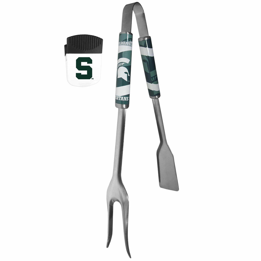 Michigan St. Spartans 3 in 1 BBQ Tool and Chip Clip - Siskiyou Buckle - Flyclothing LLC