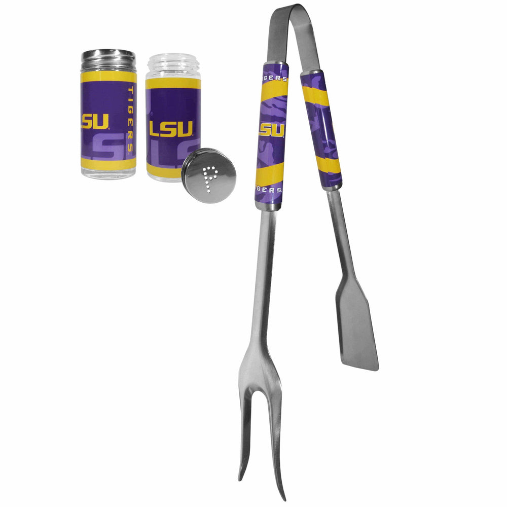 LSU Tigers 3 in 1 BBQ Tool and Season Shaker - Siskiyou Buckle - Flyclothing LLC