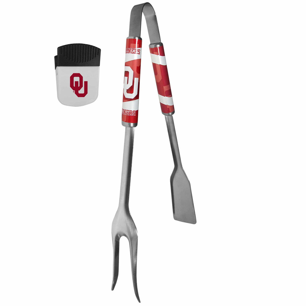 Oklahoma Sooners 3 in 1 BBQ Tool and Chip Clip - Siskiyou Buckle - Flyclothing LLC