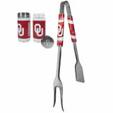 Oklahoma Sooners 3 in 1 BBQ Tool and Season Shaker - Siskiyou Buckle - Flyclothing LLC
