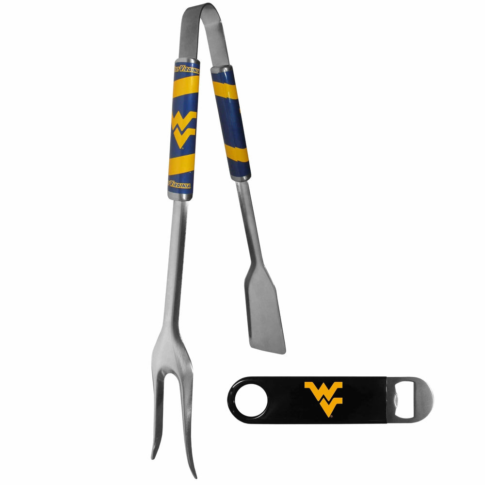 W. Virginia Mountaineers 3 in 1 BBQ Tool and Bottle Opener - Siskiyou Buckle - Flyclothing LLC