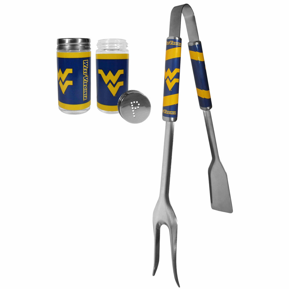 W. Virginia Mountaineers 3 in 1 BBQ Tool and Season Shaker - Siskiyou Buckle - Flyclothing LLC