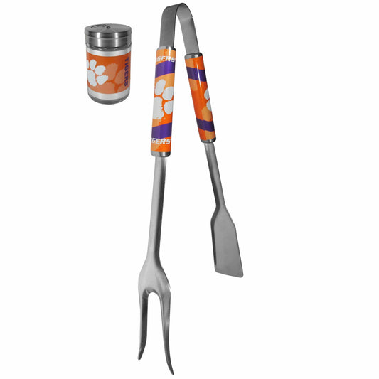 Clemson Tigers 3 in 1 BBQ Tool and Salt & Pepper Shaker - Siskiyou Buckle - Flyclothing LLC