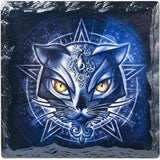 The Vault Alchemicat Slate Coaster - Alchemy Gothic - Flyclothing LLC