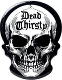 The Vault Dead Thirsty Skull Coaster - Alchemy Gothic - Flyclothing LLC