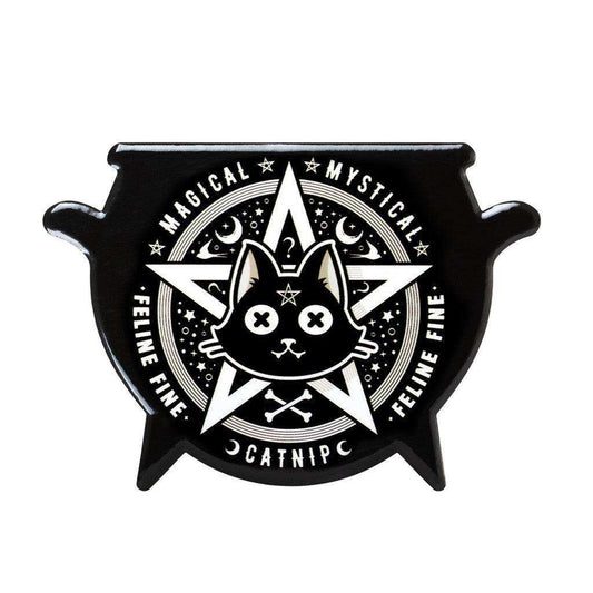 The Vault Magical Catnip Coaster - Alchemy Gothic - Flyclothing LLC