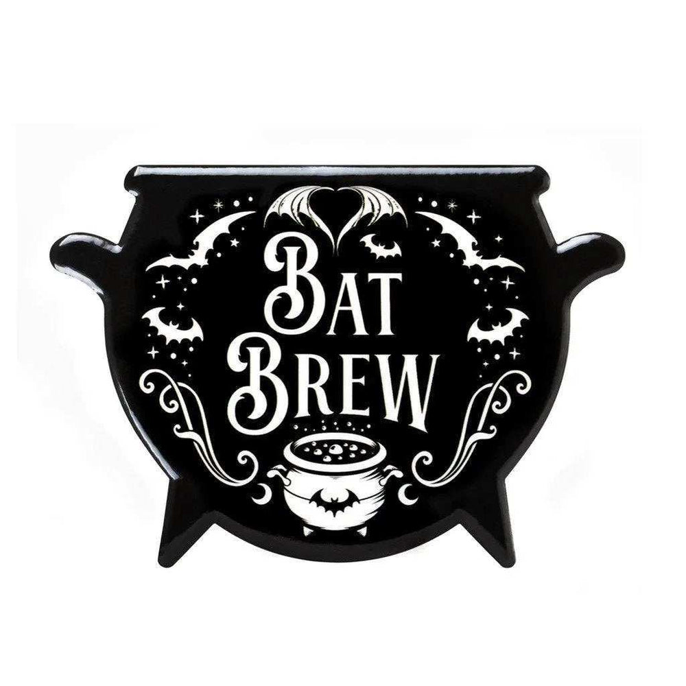 The Vault Bat Brew Coaster - Alchemy Gothic - Flyclothing LLC