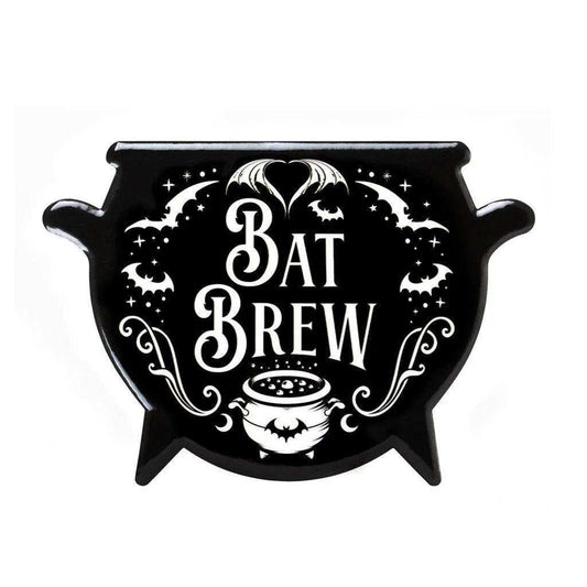 The Vault Bat Brew Coaster - Alchemy Gothic - Flyclothing LLC
