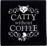 The Vault Catty Without Coffee - Alchemy Gothic - Flyclothing LLC