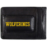 Michigan Wolverines Logo Leather Cash and Cardholder - Siskiyou Buckle - Flyclothing LLC