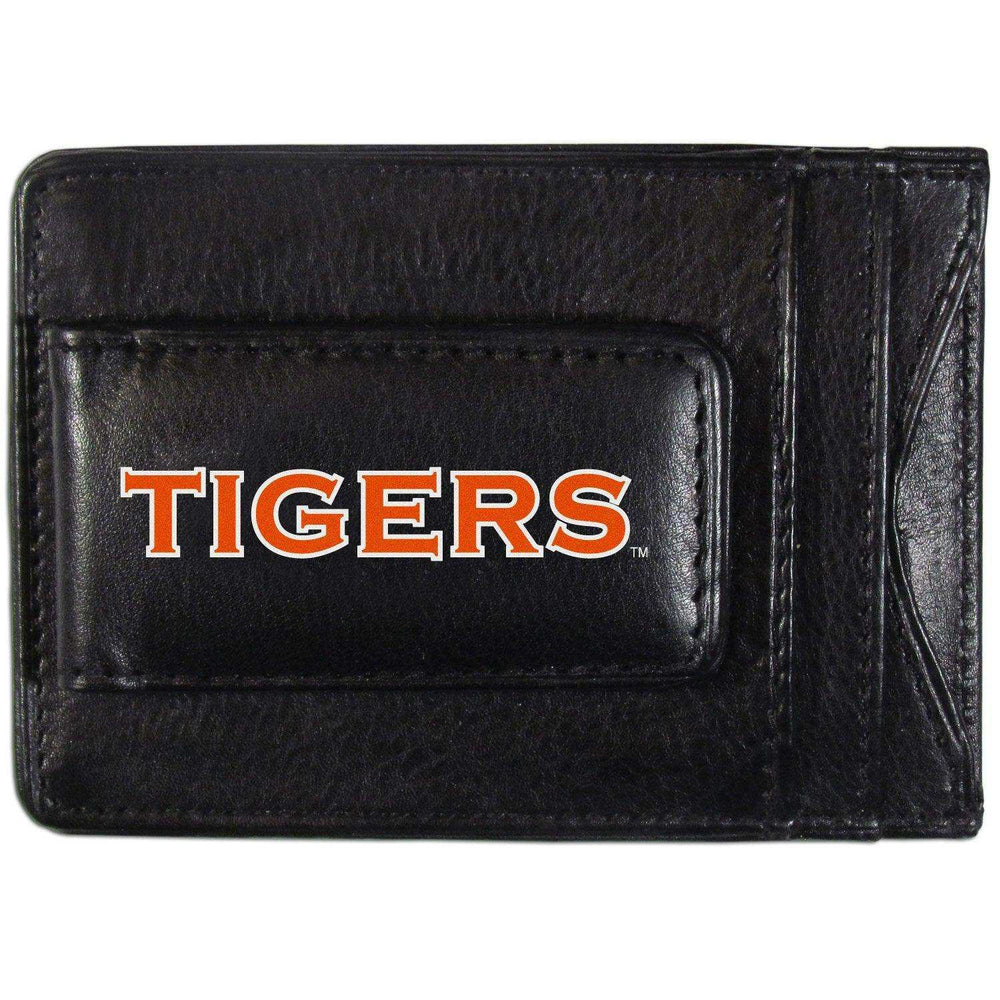 Auburn Tigers Logo Leather Cash and Cardholder - Siskiyou Buckle - Flyclothing LLC