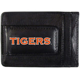 Auburn Tigers Logo Leather Cash and Cardholder - Siskiyou Buckle - Flyclothing LLC