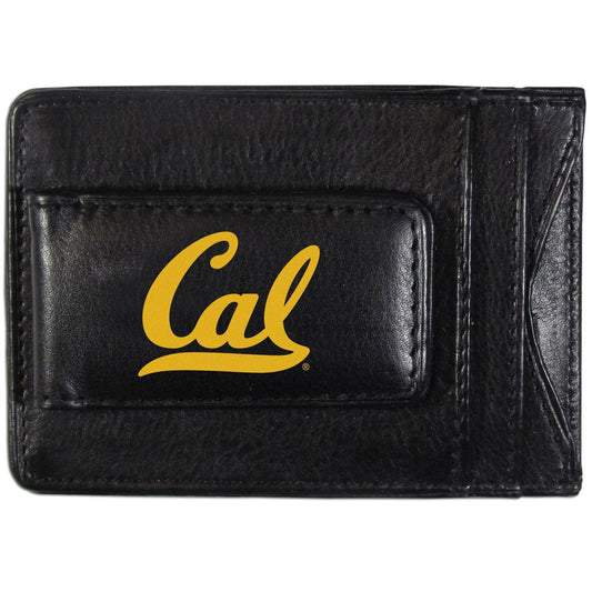 Cal Berkeley Bears Logo Leather Cash and Cardholder - Flyclothing LLC