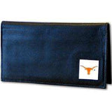 Texas Longhorns Deluxe Leather Checkbook Cover - Siskiyou Buckle - Flyclothing LLC