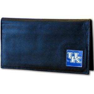 Kentucky Wildcats Deluxe Leather Checkbook Cover - Siskiyou Buckle - Flyclothing LLC