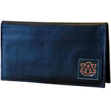 Auburn Tigers Deluxe Leather Checkbook Cover - Siskiyou Buckle - Flyclothing LLC